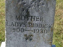 Ladys Riddick