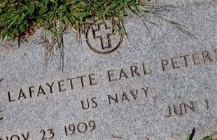 Lafayette Earl Peters