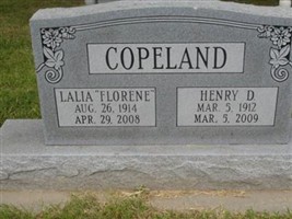 Lalia 'Florene' Chesshir Copeland Lalia 'Florene' Chesshir Copeland