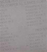 Lance Corporal Alfred E Wright Lance Corporal Alfred E Wright