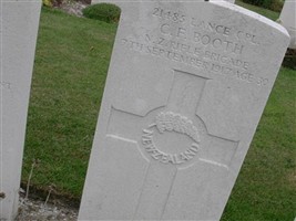 Lance Corporal Cecil Frank Booth