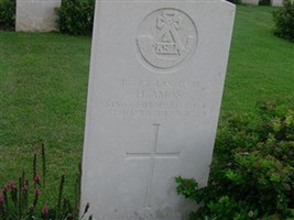 Lance Corporal Harry H Amos
