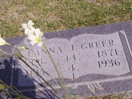 Lanna J. Greer Lanna J. Greer