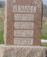 Lansing B. Venable Lansing B. Venable