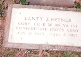 Corp Lanty Z Hefner