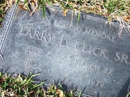 Larry Dean Click, Sr Larry Dean Click, Sr