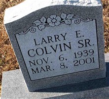 Larry E Colvin, Sr Larry E Colvin, Sr