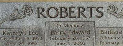 Larry Edward Roberts