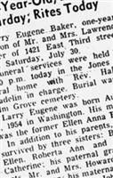 Larry Eugene Baker Larry Eugene Baker