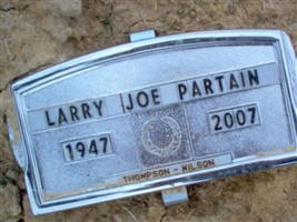Larry Joe Partain, Sr Larry Joe Partain, Sr