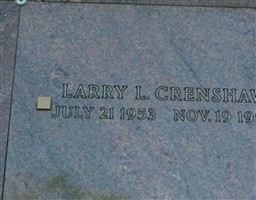 Larry L. Crenshaw Larry L. Crenshaw