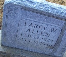 Larry W. Allen Larry W. Allen