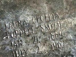 Laura Cecelia Poppell Smith Laura Cecelia Poppell Smith