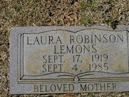 Laura "Faye" Robinson Lemons