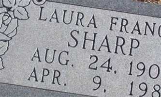 Laura Frances Sharp Laura Frances Sharp