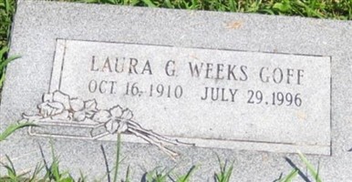 Laura G. Weeks Goff