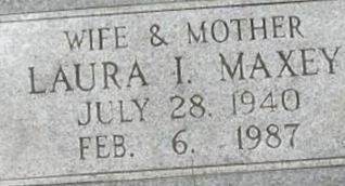 Laura I Barrett Maxey