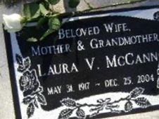Laura V Wallace McCann