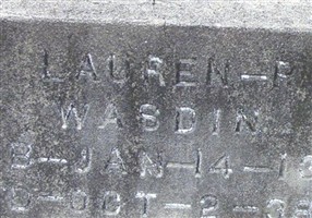 Lauren R. Wasdin Lauren R. Wasdin