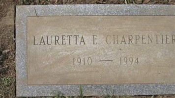 Lauretta E Hope Charpentier Lauretta E Hope Charpentier