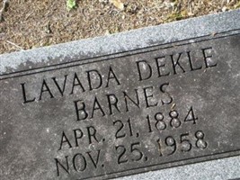 Lavada Dekle Barnes