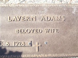 Lavern Morrison Adams Lavern Morrison Adams