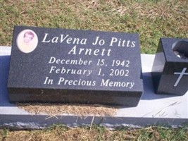LaVerne Jo Pitts Arnett LaVerne Jo Pitts Arnett