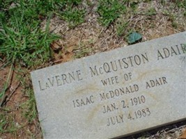 LaVerne McQuiston Adair LaVerne McQuiston Adair
