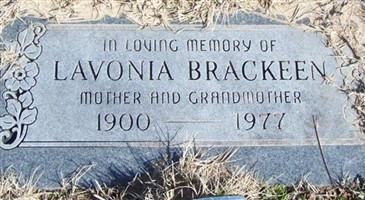 Lavonia Brackeen Lavonia Brackeen