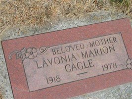 Lavonia Marion Cagle Lavonia Marion Cagle