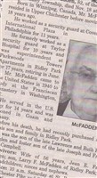 Lawrence A McFadden Lawrence A McFadden