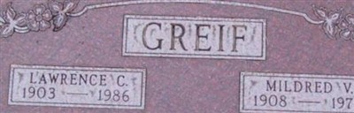 Lawrence Charles Greif Lawrence Charles Greif