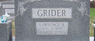 Lawrence E Grider Lawrence E Grider