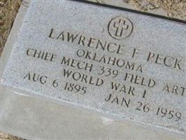 Lawrence F. Peck