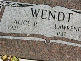 Lawrence G. Wendt Lawrence G. Wendt