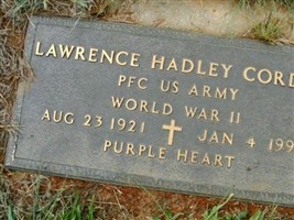Lawrence 'larry' Hadley Corder Lawrence 'larry' Hadley Corder