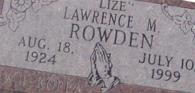 Lawrence M. Rowden