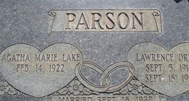 Lawrence O Parson Lawrence O Parson