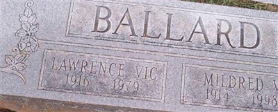 Lawrence Vic Ballard Lawrence Vic Ballard