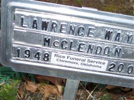 Lawrence Wayne McClendon