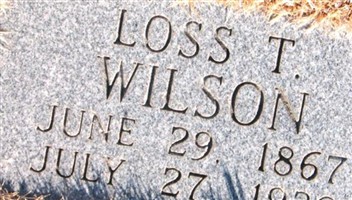 Lawson Tucker "Loss" Wilson