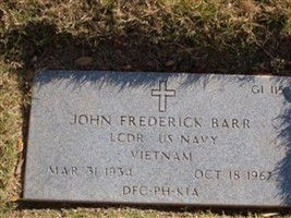 LCDR John Frederick Barr LCDR John Frederick Barr