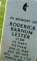 LCDR Roderick Barnum Lester LCDR Roderick Barnum Lester