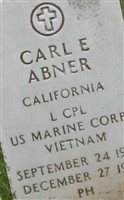 LCpl Carl E Abner