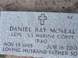 LCpl Daniel Ray McNeal LCpl Daniel Ray McNeal