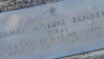 LCpl James Morris Sanders LCpl James Morris Sanders
