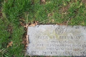 LCpl Paul R Bellamy