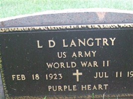 L D Langtry L D Langtry