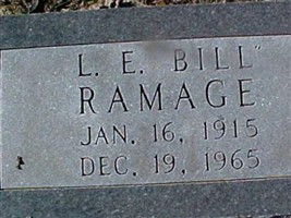 L E "Bill" Ramage L E "Bill" Ramage
