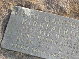 Leah Cauthorn Kirkpatrick Leah Cauthorn Kirkpatrick